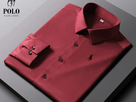 Ralph Lauren Men's Boutique Long Sleeve Suit Shirt