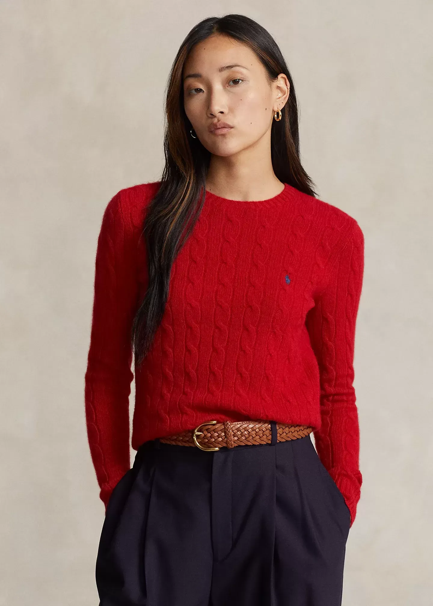 Polo Ralph Lauren Cable-Knit Wool-Cashmere Sweater - Image 8