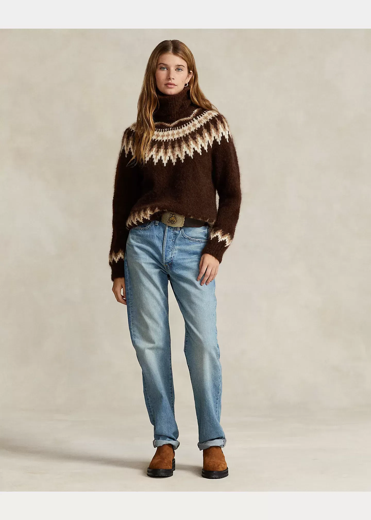 Polo Ralph Lauren Fair Isle Wool-Blend Turtleneck - Image 3