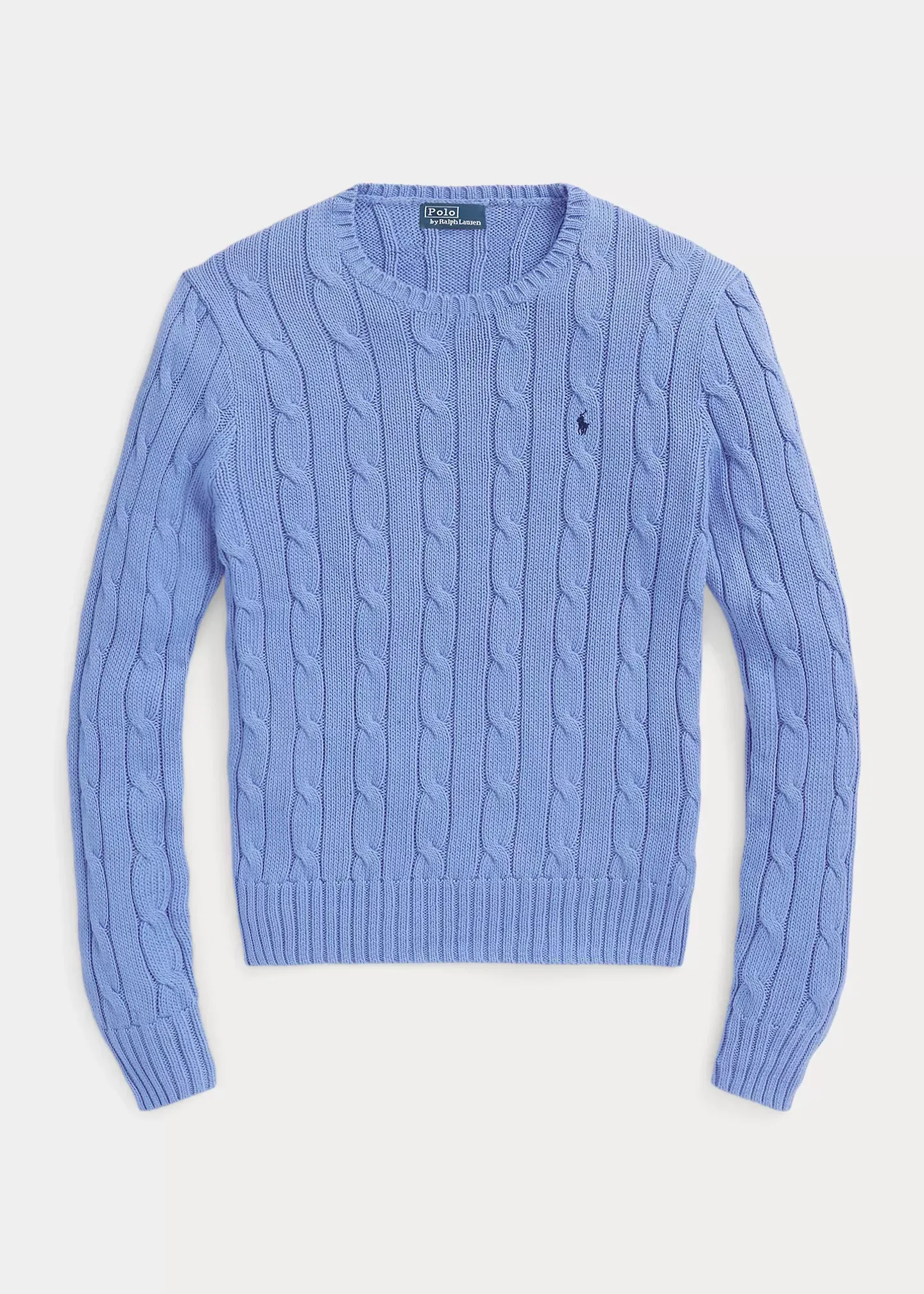 Polo Ralph Lauren Cable-Knit Cotton Crewneck Jumper - Image 9