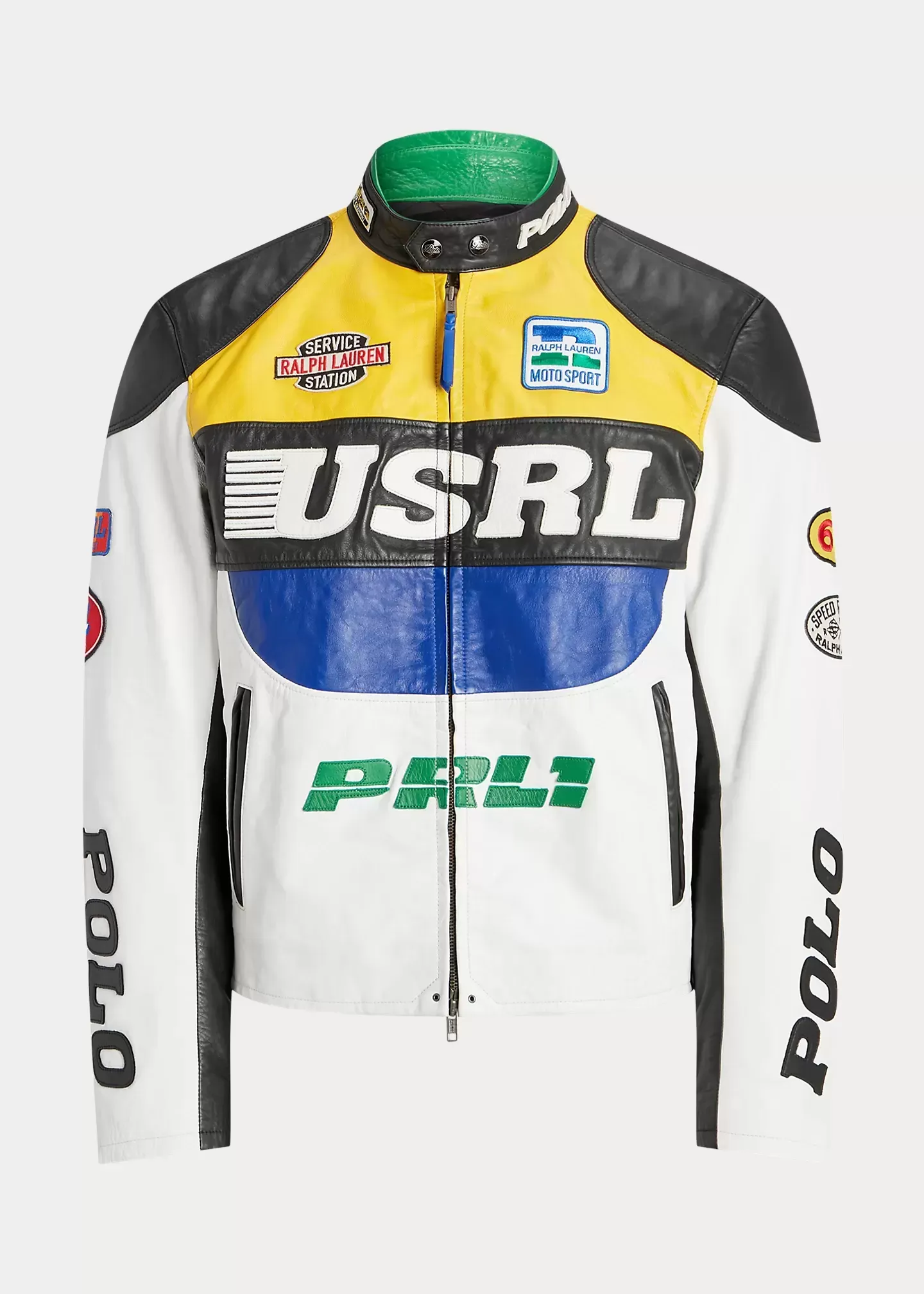Polo Ralph Lauren Leather Café Racer Jacket - Image 2