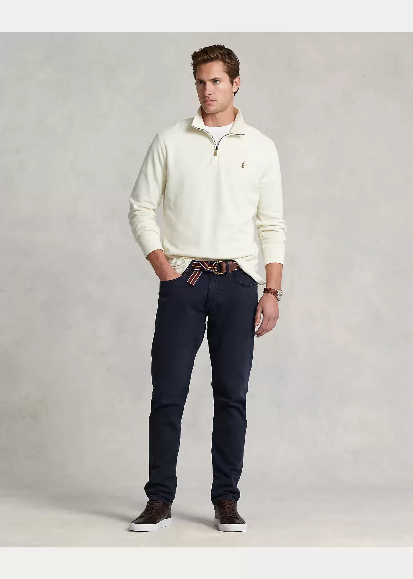 Polo Ralph Lauren Estate-Rib Quarter-Zip Pullover - Image 3