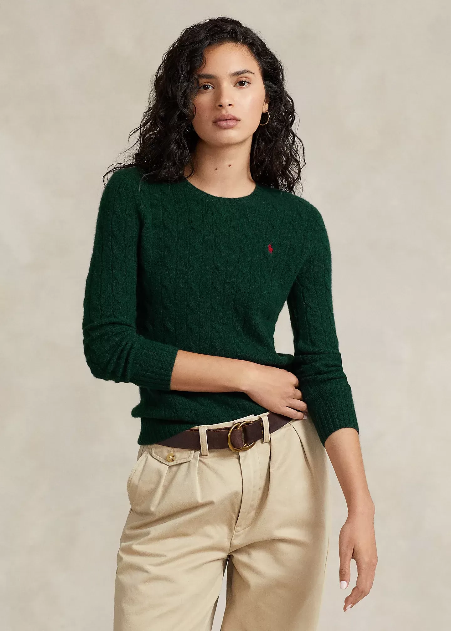 Polo Ralph Lauren Cable-Knit Wool-Cashmere Sweater - Image 7