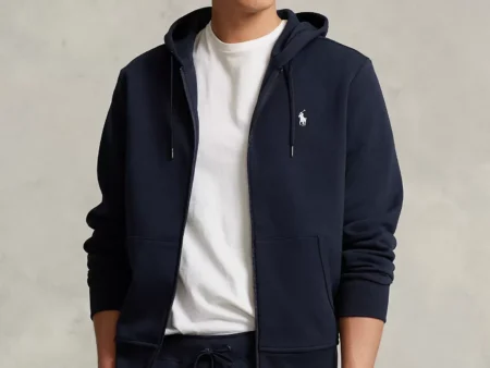Polo Ralph Lauren Double-Knit Full-Zip Hoodie