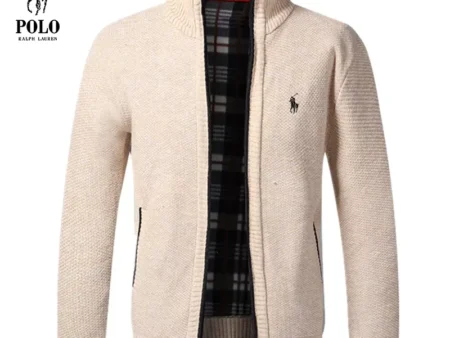 Ralph Lauren Men's middle aged plus velvet casual jacket(Last day of limited time specials)