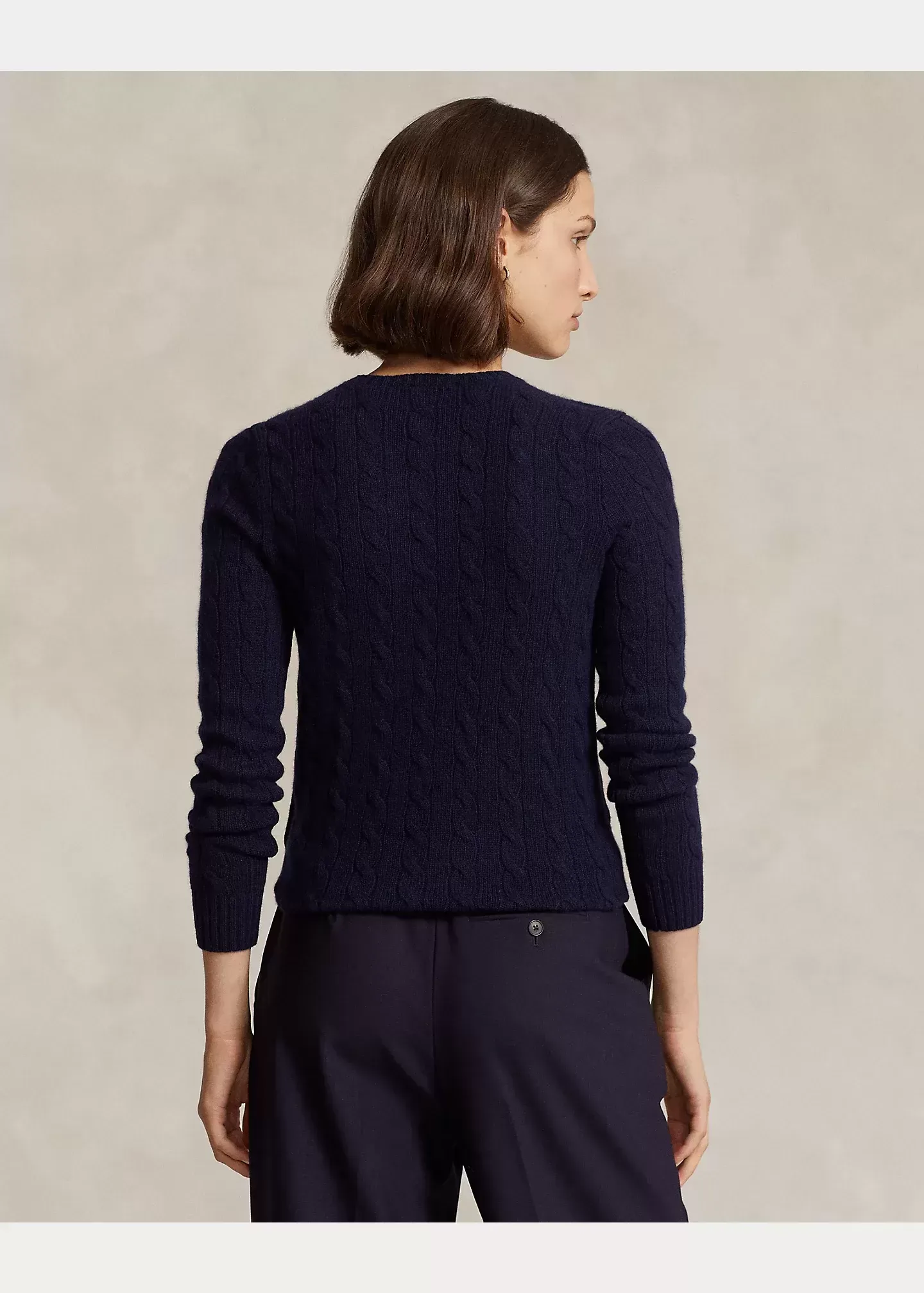 Polo Ralph Lauren Cable-Knit Wool-Cashmere Sweater - Image 3