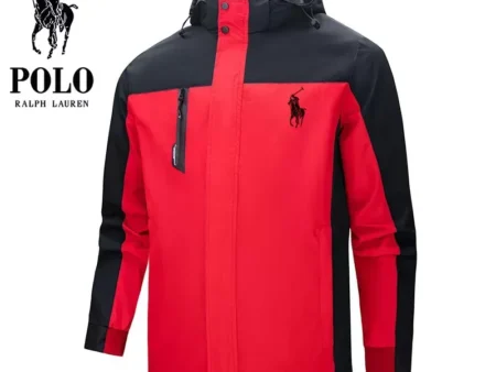 Ralph Lauren Men's Outdoor sports waterproof and windproof hooded jacket