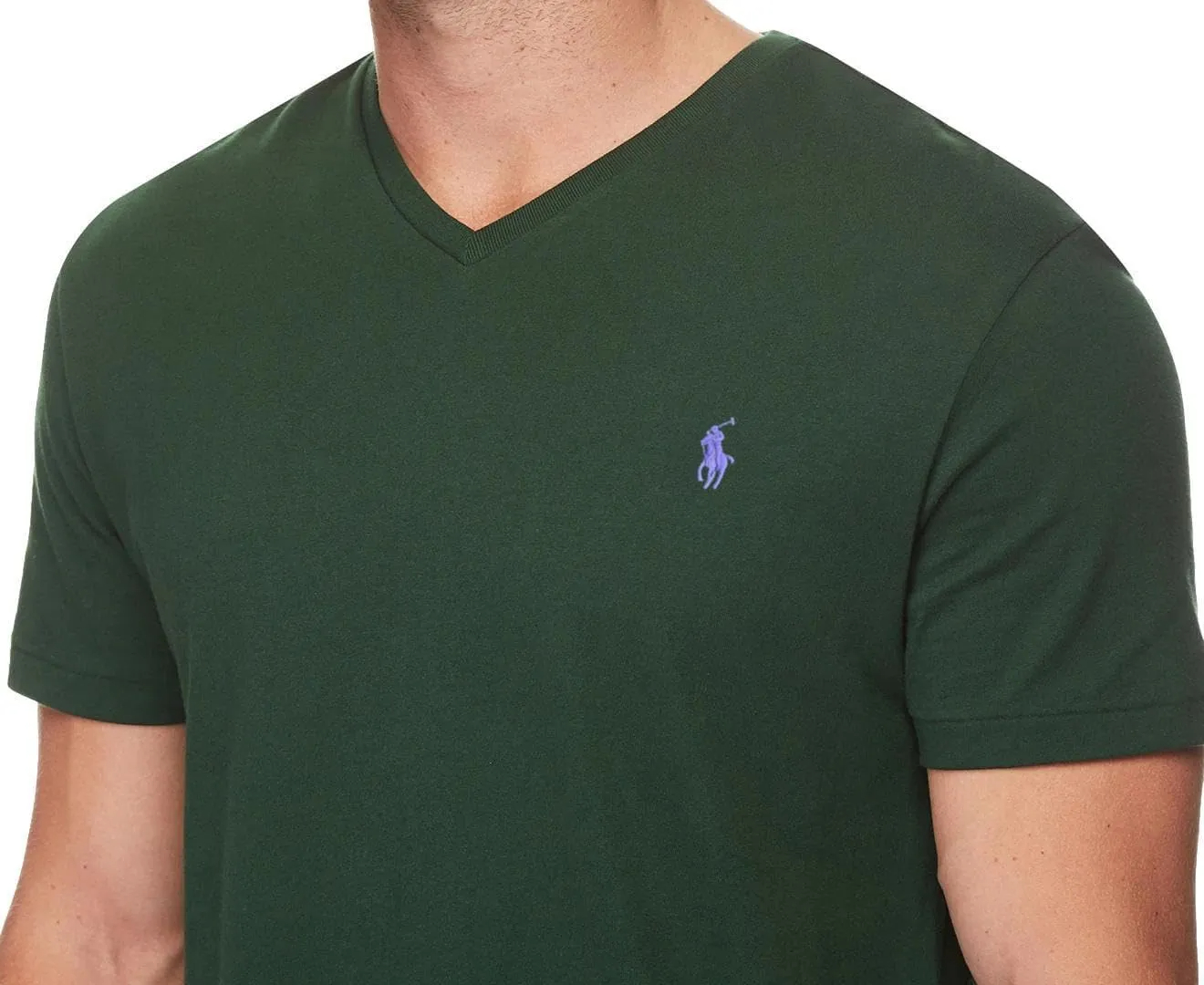Polo Ralph Lauren Men's V Neck Classic Fit T-Shirt - Image 73