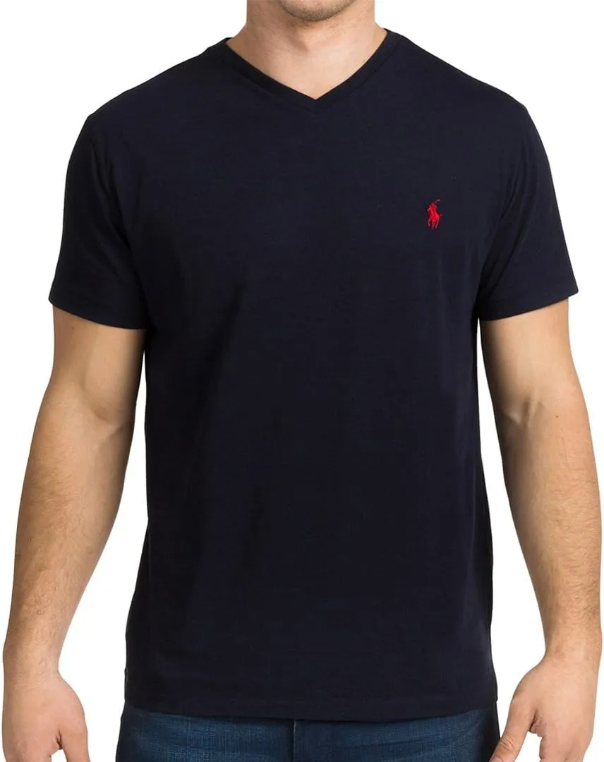 Polo Ralph Lauren Men's V Neck Classic Fit T-Shirt - Image 9