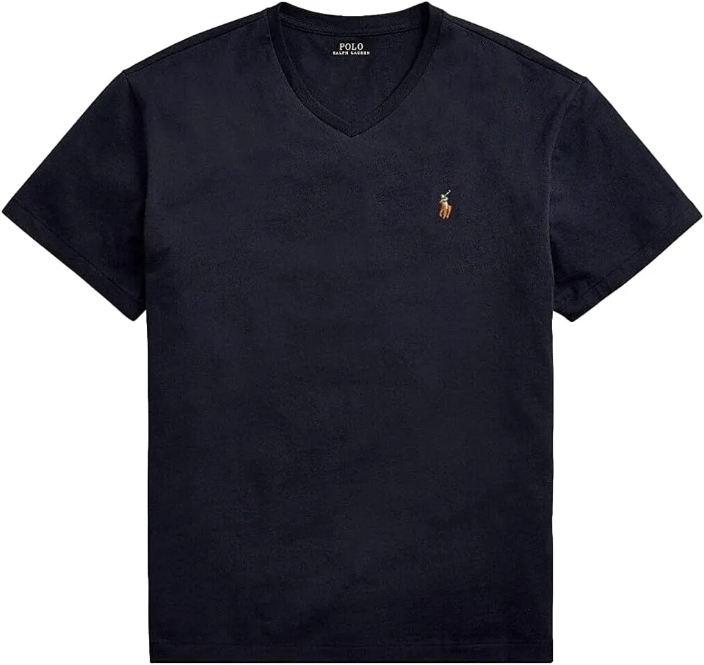 Polo Ralph Lauren Men's V Neck Classic Fit T-Shirt - Image 88