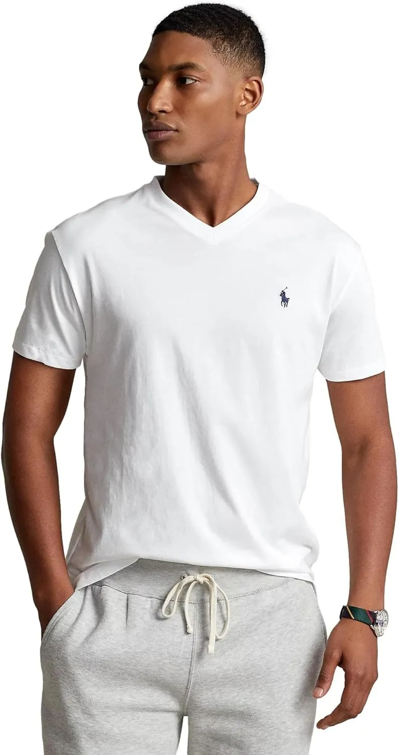 Polo Ralph Lauren Men's V Neck Classic Fit T-Shirt - Image 91