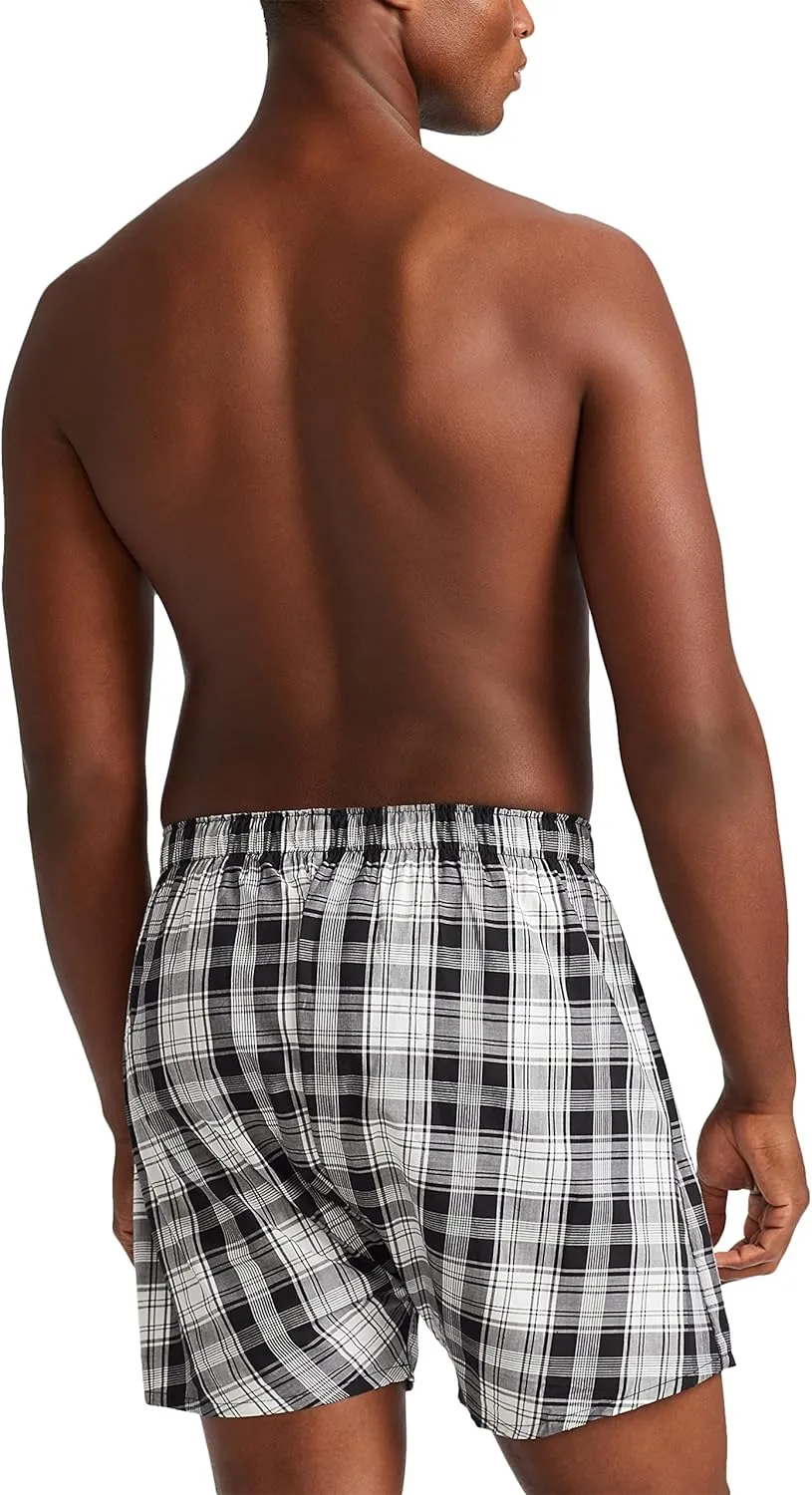 Polo Ralph Lauren Men's Classic Fit Woven Cotton Boxers (3 Pack) - Image 7