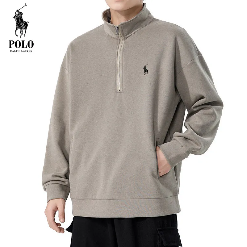 Ralph Lauren men's autumn and winter casual cotton sweatshirt jacket - Image 6