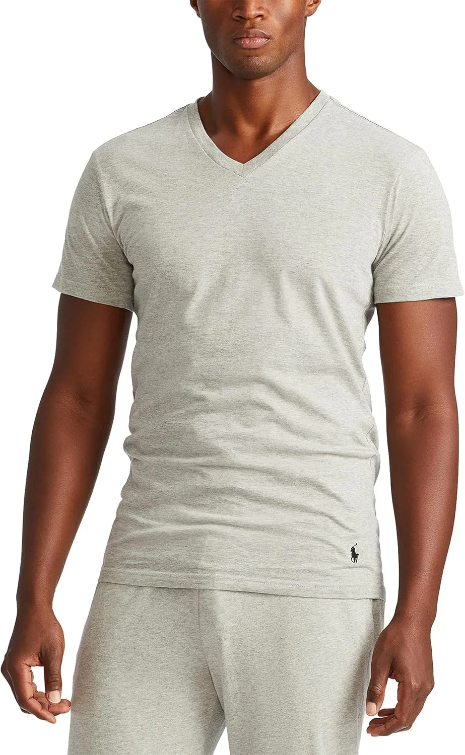 Polo Ralph Lauren Men's Slim Fit Cotton V-neck Undershirt 3-pack - Image 7