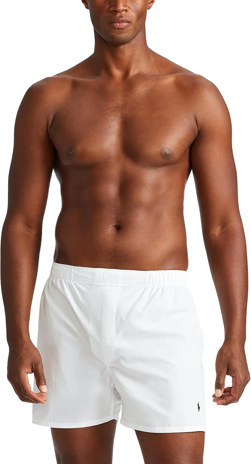 Polo Ralph Lauren Men's Classic Fit Woven Cotton Boxers (3 Pack) - Image 21