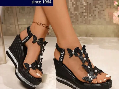 2025 RYLKO® new thick heel wedge sandals